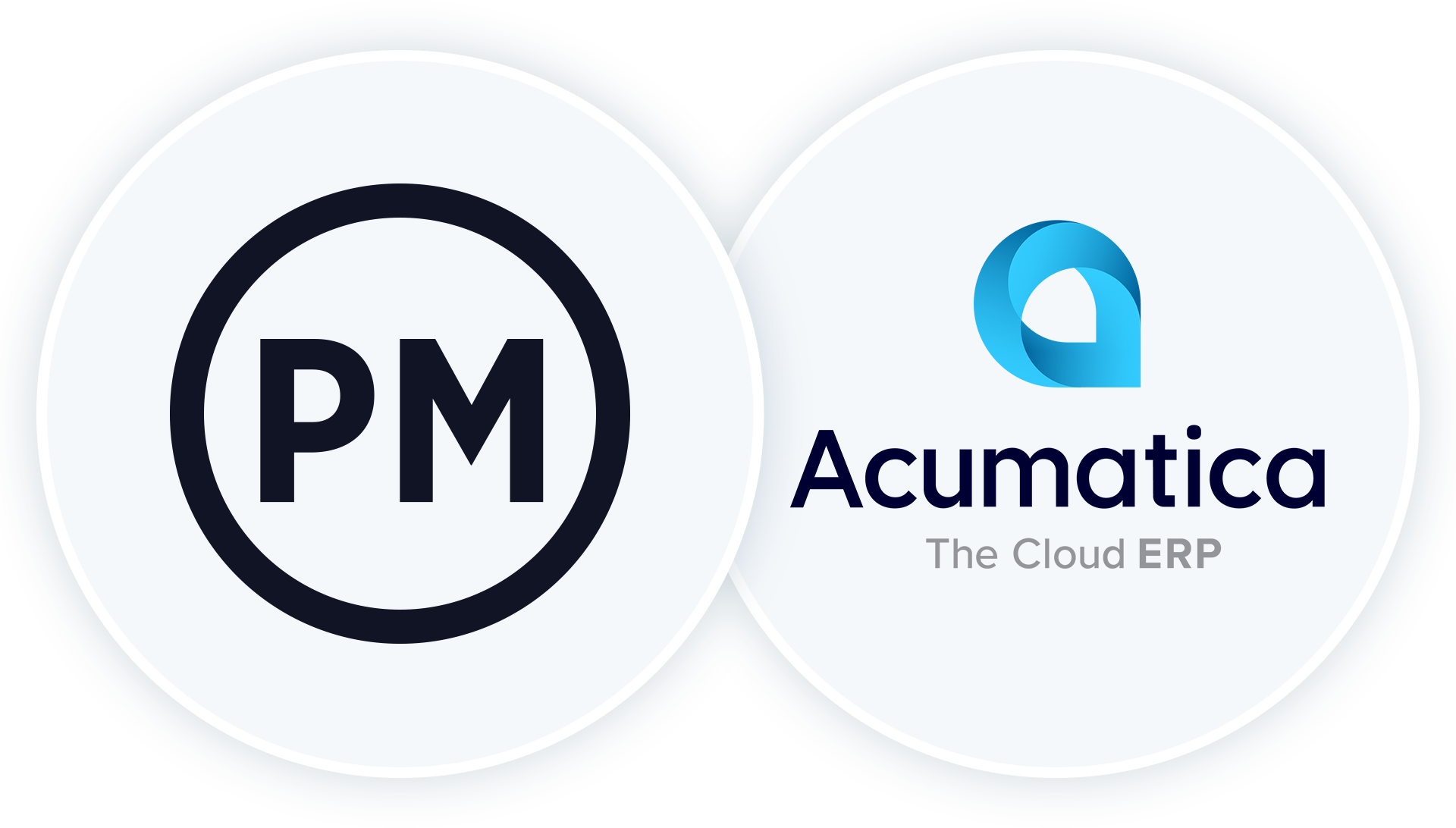 ProjectManager and Acumatica logos side by side